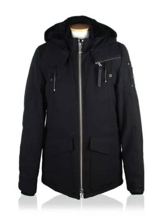 Millstream Men's Padded Jacket Black - MOOSE KNUCKLES - BALAAN.