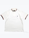 Embroid logo short sleeve PK shirt white - NEEDLES - BALAAN 2