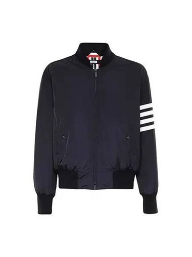 4 bar stripe bomber down jacket navy MJD103X 07259 - THOM BROWNE - BALAAN 1