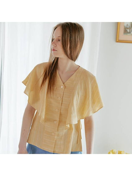 buttercup yellow blouse - AILE DE - BALAAN 2