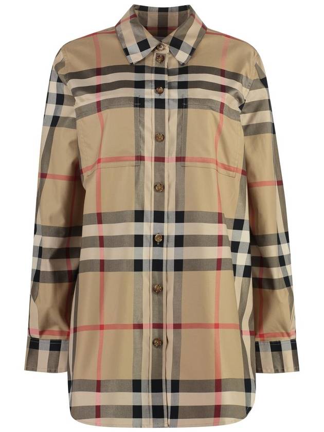 Vintage Check Shirt Beige - BURBERRY - BALAAN 2