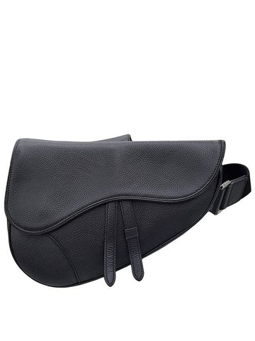 Homme Grain Saddle Bag 1ADPO093YMJ H00N - DIOR - BALAAN 1