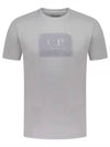 30/1 Jersey Label Style Logo Short Sleeve T-Shirt Grey - CP COMPANY - BALAAN 2