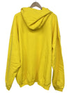 Logo Print Cotton Hoodie Yellow - BALENCIAGA - BALAAN 4