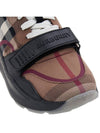 Ramsey Check Cotton Low Top Sneakers Brown - BURBERRY - BALAAN 10