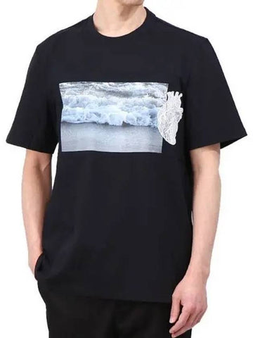 Men s short sleeve t shirt MM102 299 99 270576 - MSGM - BALAAN 1