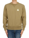 Men's Mike Logo Sweatshirt Khaki - ISABEL MARANT - BALAAN 2