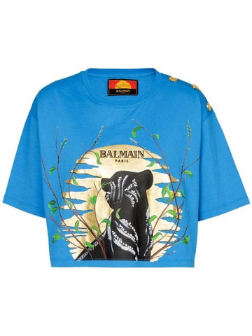 Balmain Lion King Gucci X Disney T-Shirt - BALMAIN - BALAAN 1