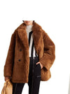 Slater Reversible Shearling Coat Brown - LORO PIANA - BALAAN 4