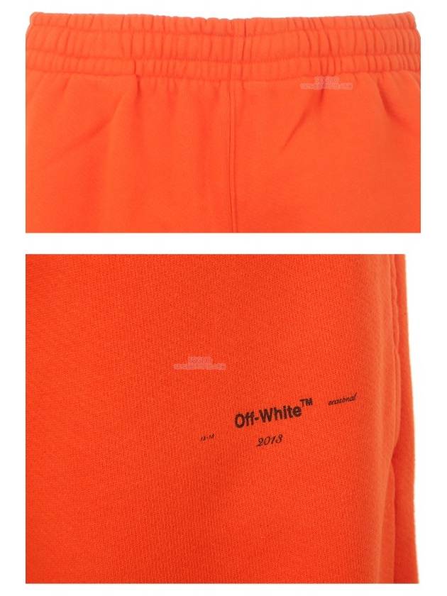 Logo Printing Track Pants Orange - OFF WHITE - BALAAN.