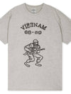 Wild Donkey Men s Graphic Printing Heather Gray Short Sleeve T Shirt VIETNAM OVERDYED - WILD DONKEY - BALAAN 3