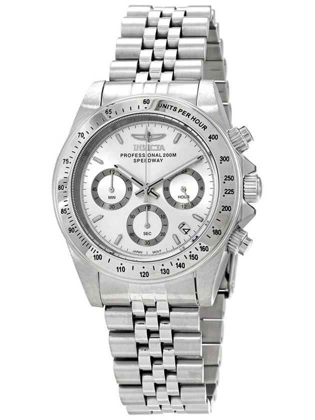 Invicta Speedway Chronograph Quartz Silver Dial Men's Watch 30988 - INVICTA - BALAAN 1