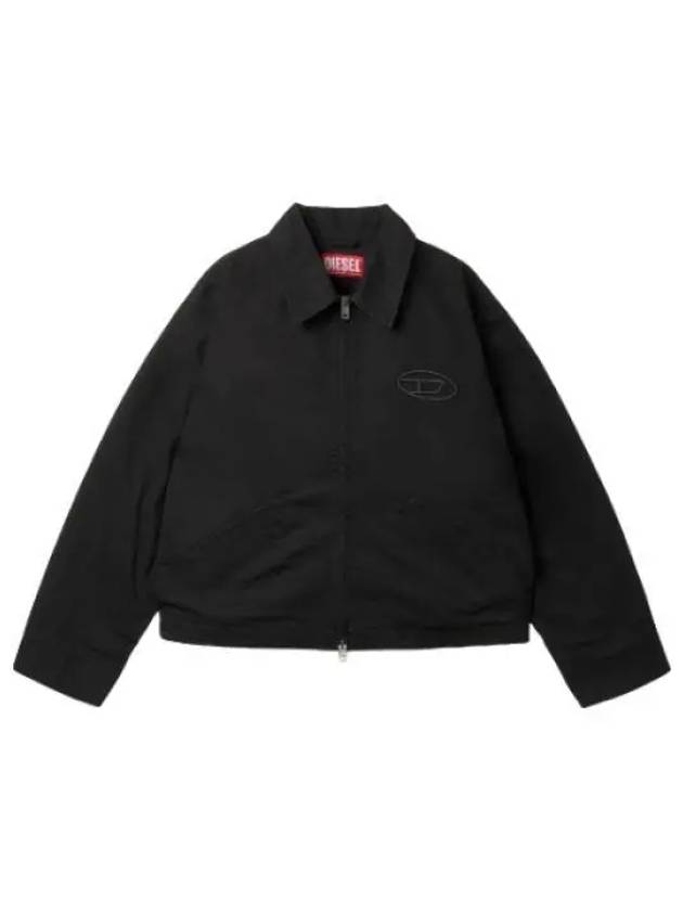 Taylor bleach jacket black jumper - DIESEL - BALAAN 1