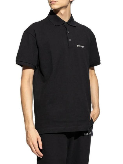 PALM ANGELS CLASSIC LOGO EMB POLO S/S - PALM ANGELS - BALAAN 2