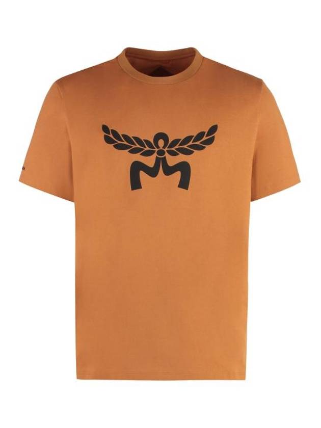 Short Sleeve T-Shirt MHTESMM05 CO Bronze - MCM - BALAAN 1