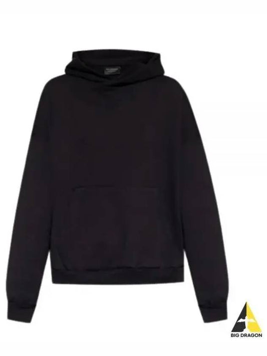 Women's Care Label Hoodie Black - BALENCIAGA - BALAAN 2