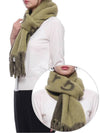 reversible wool scarf 8097216 - BURBERRY - BALAAN 3