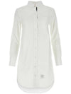 RWB Cotton Shirt Dress White - THOM BROWNE - BALAAN 2