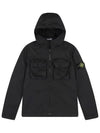 Kids Women s Wappen Shirt Jacket Black 761610110 V0129 - STONE ISLAND - BALAAN 1