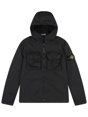 Kids Women s Wappen Shirt Jacket Black 761610110 V0129 - STONE ISLAND - BALAAN 1