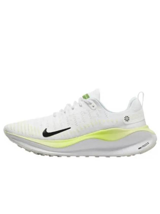 Men's ReactX Infinity Run 4 Low Top Sneakers White Light Lemon - NIKE - BALAAN 2