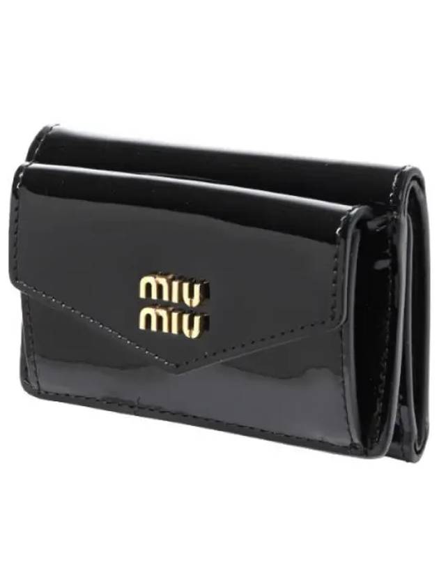 Matelasse Logo Leather Wallet Women s Bifold - MIU MIU - BALAAN 1