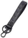 Intrecciato Key Holder Black - BOTTEGA VENETA - BALAAN 5