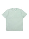 Round Short Sleeve T-Shirt Light Green - SOLEW - BALAAN 2