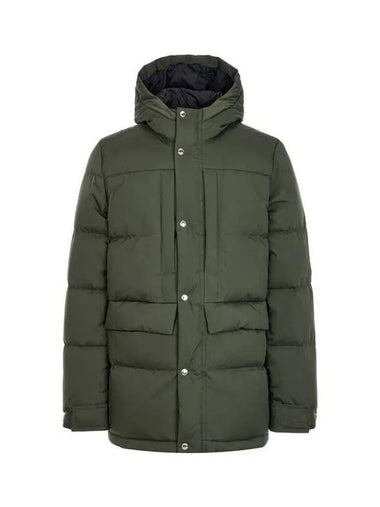 PS Double Closure Hooded Down Parka Green 271077 - PAUL SMITH - BALAAN 1