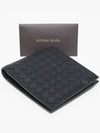 Intrecciato Weaving Half Wallet Black - BOTTEGA VENETA - BALAAN 6