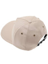 Label Print Cotton Gabardine Ball Cap Soft Phone - BURBERRY - BALAAN 4