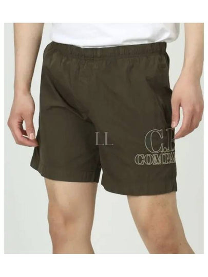 Eco Chrome R Swim Shorts Green - CP COMPANY - BALAAN 2