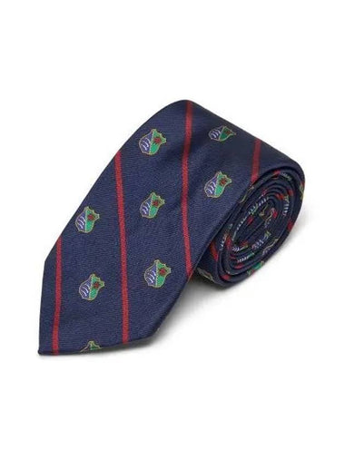 silk club tie navy - POLO RALPH LAUREN - BALAAN 1