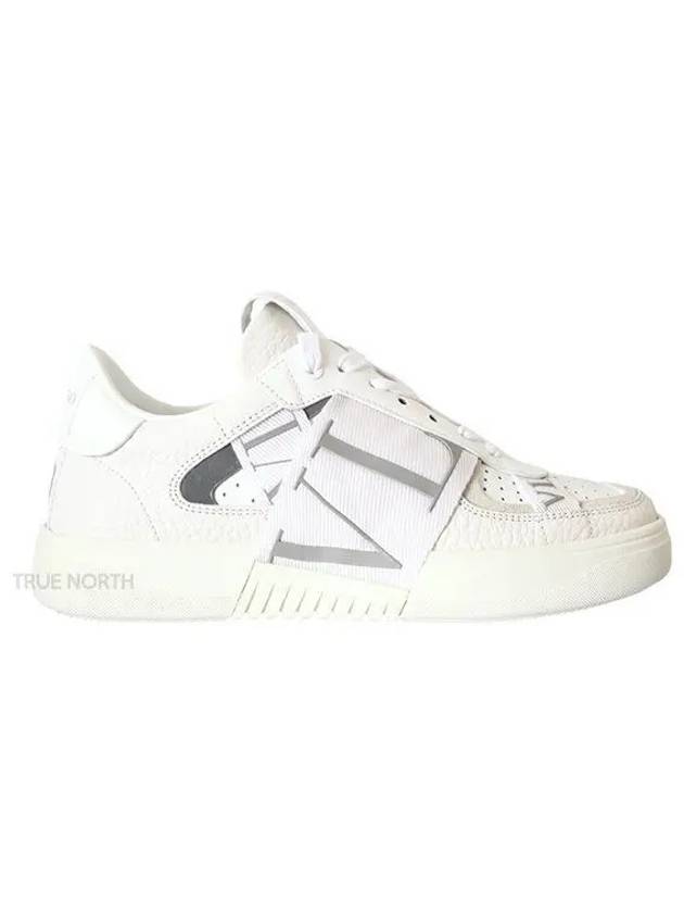 Logo Band Low Top Sneakers White - VALENTINO - BALAAN 2