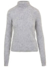 Sportmax Alpaca Knit Neck Polar Light Grey - MAX MARA - BALAAN 3