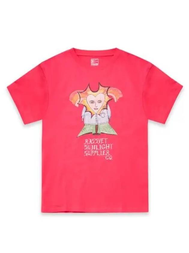 Men s Sunlight Supply T Shirt Pink - RASSVET - BALAAN 1