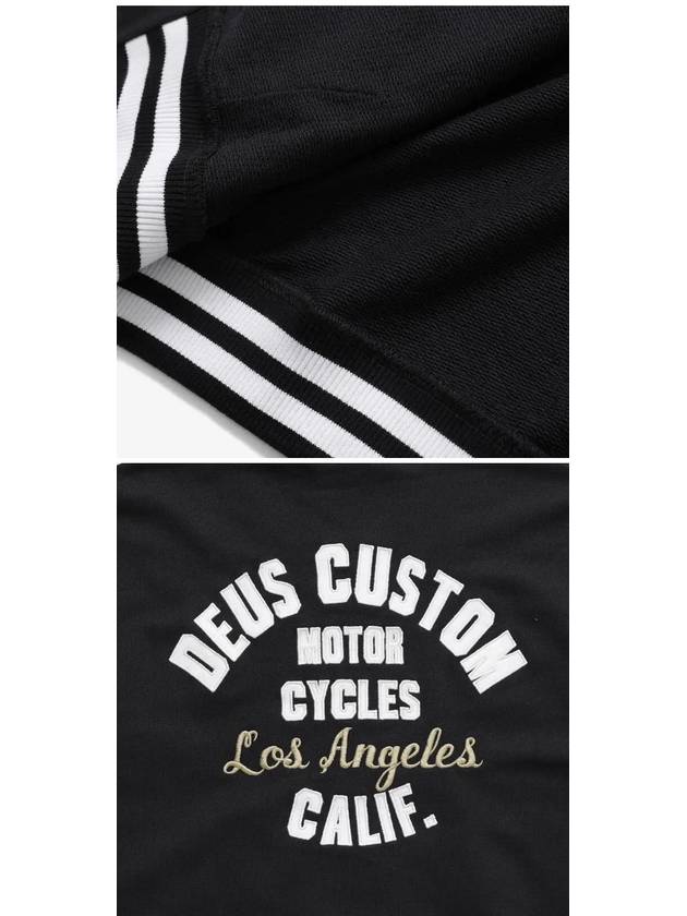 Patron Fleece Bomber Jacket Black - DEUS EX MACHINA - BALAAN 4