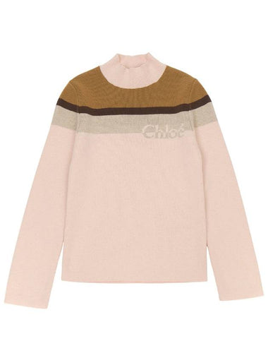 Kids turtleneck knit C20396 45K 14A adult wearable - CHLOE - BALAAN 1