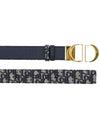 30 Montaine Reversible Leather Belt - DIOR - BALAAN 5