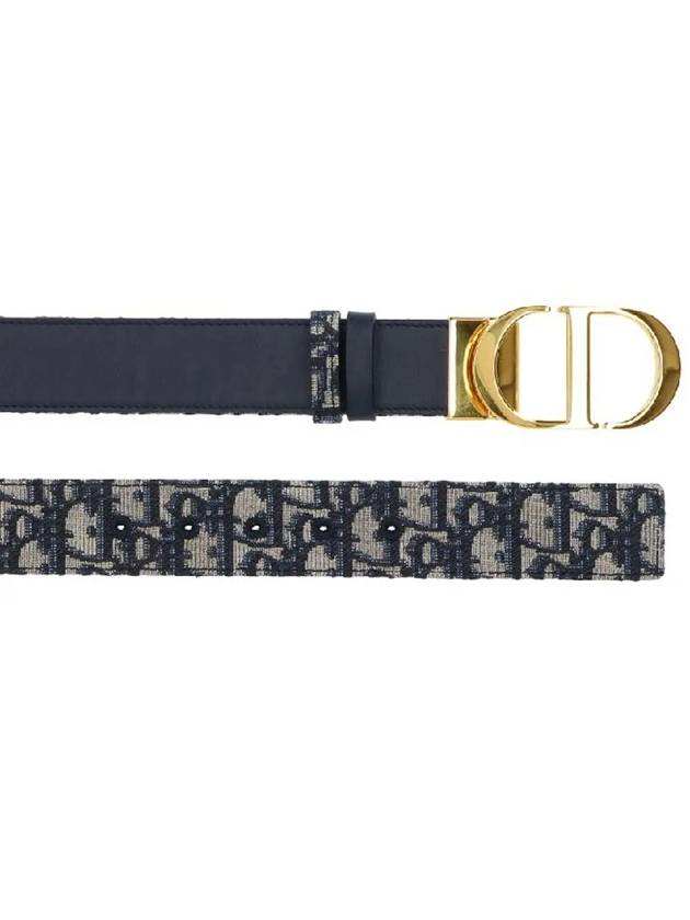 30 Montaine Reversible Leather Belt - DIOR - BALAAN 5