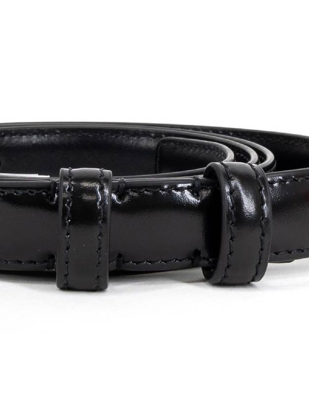 BC-02 18mm Leather Belt Black - CELINE - BALAAN 6