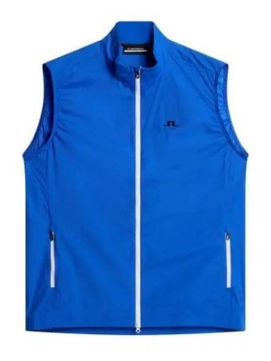 Men's Ash Light Packable Vest Club Blue - J.LINDEBERG - BALAAN 1