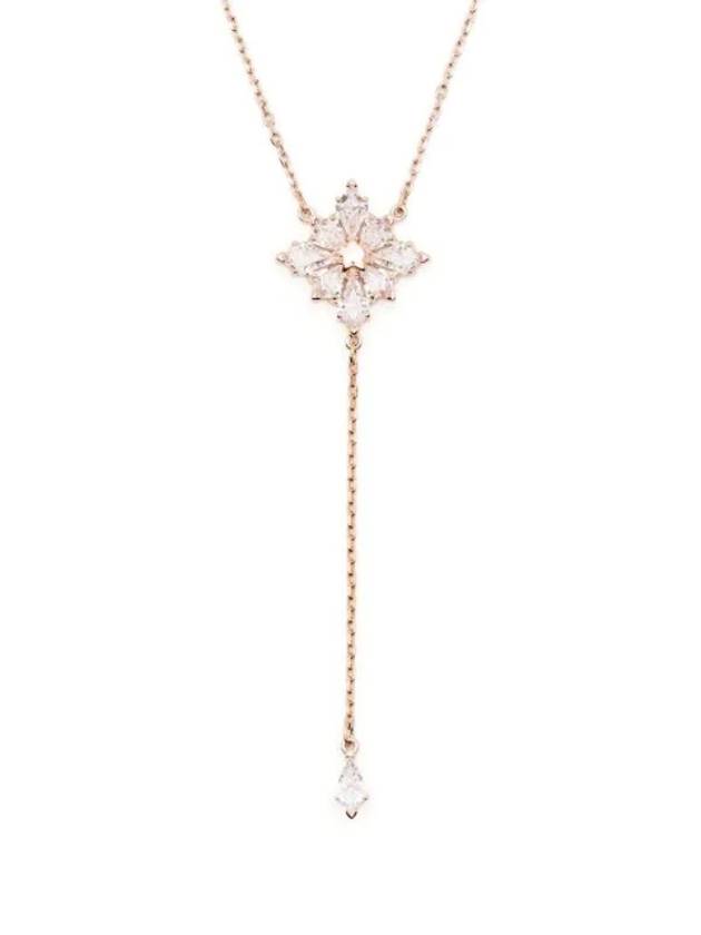 Stella Kite Cut Star Y Pendant Necklace Rose Gold - SWAROVSKI - BALAAN 1