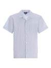 Lloyd Short Sleeve Shirt White - A.P.C. - BALAAN 2