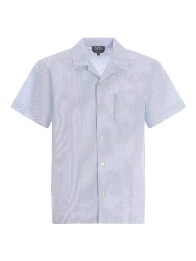 Lloyd Short Sleeve Shirt White - A.P.C. - BALAAN 2