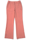 Slit point bootcut pants PINK WOMAN - MALBON GOLF - BALAAN 1