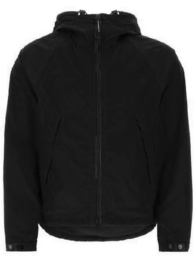 Men's Chrome-R Goggles Hooded Jacket Black - CP COMPANY - BALAAN 3