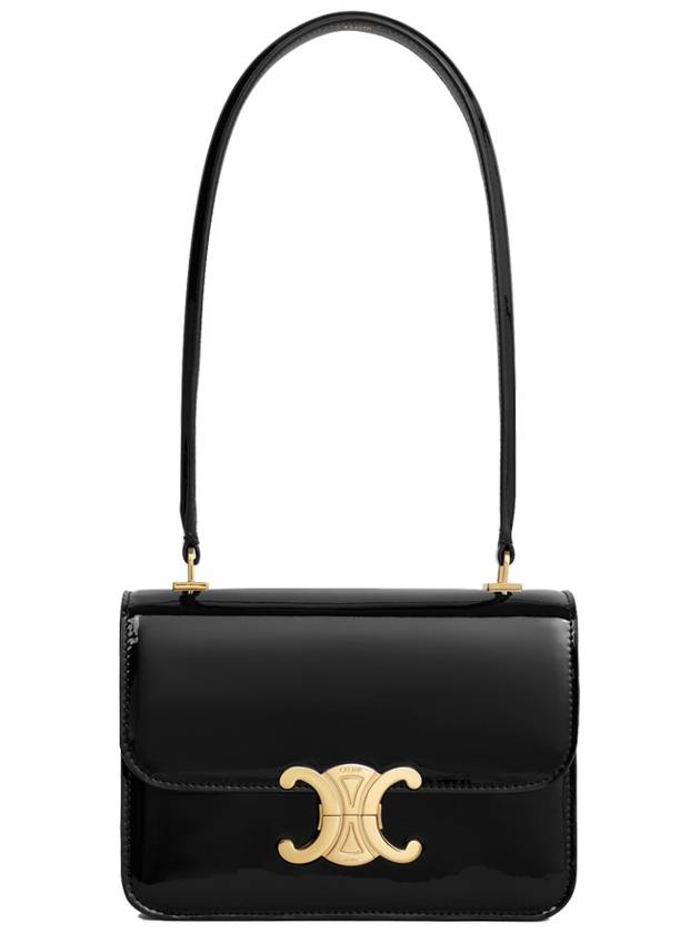 Teen Garance Calfskin Shoulder Bag Black - CELINE - BALAAN 2