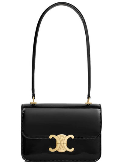 Teen Garance Calfskin Shoulder Bag Black - CELINE - BALAAN 2