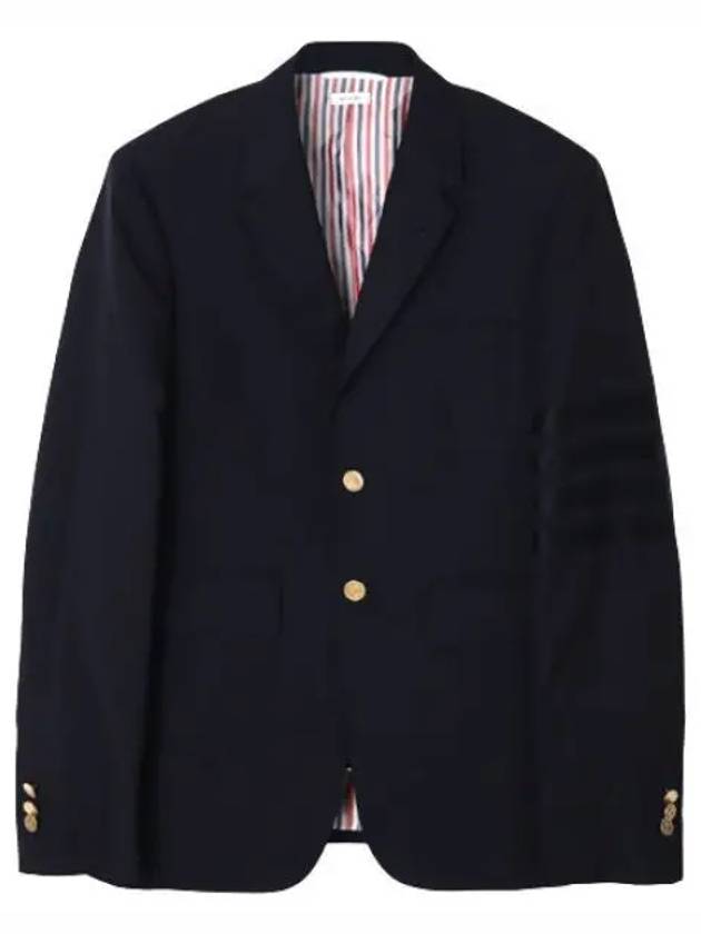 Plain Weave Classic Bar Sports Coat Jacket - THOM BROWNE - BALAAN 1